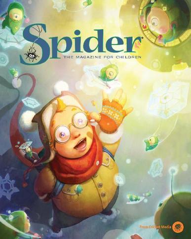 Spider Magazine Stories, Games, Activites And Puzzles For Children And Kids November 1st, 2016 Digital Back Issue Cover