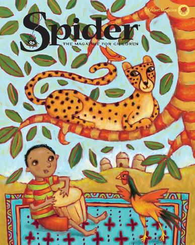 Spider Magazine Stories, Games, Activites And Puzzles For Children And Kids September 1st, 2016 Digital Back Issue Cover