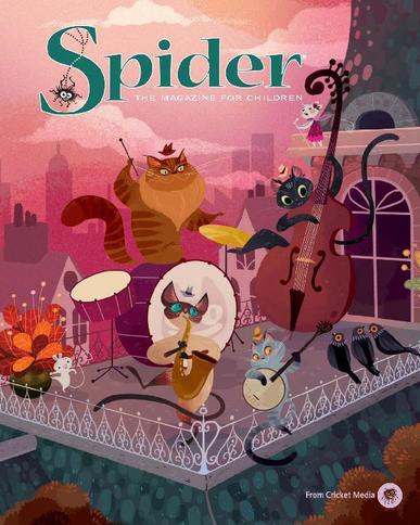 Spider Magazine Stories, Games, Activites And Puzzles For Children And Kids May 1st, 2016 Digital Back Issue Cover