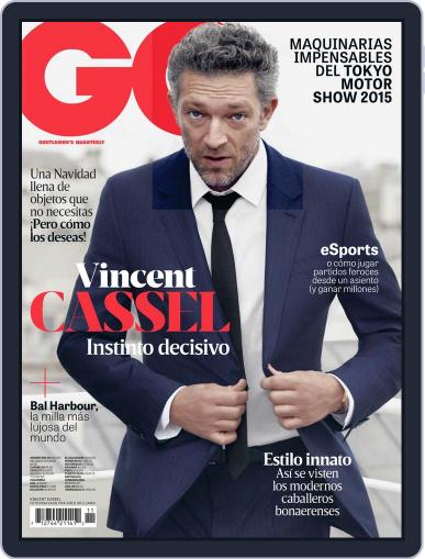 Gq Latin America December 1st, 2015 Digital Back Issue Cover
