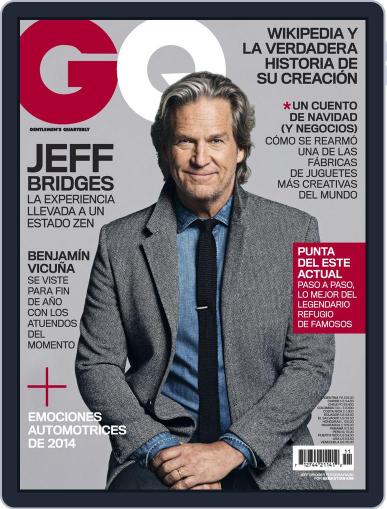 Gq Latin America December 1st, 2013 Digital Back Issue Cover