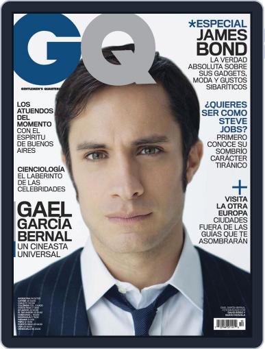 Gq Latin America November 2nd, 2012 Digital Back Issue Cover
