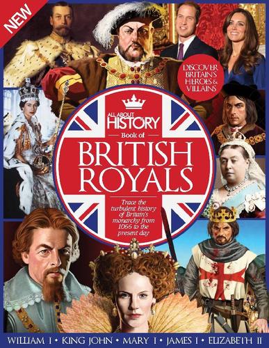 All About History Book of British Royals August 1st, 2016 Digital Back Issue Cover