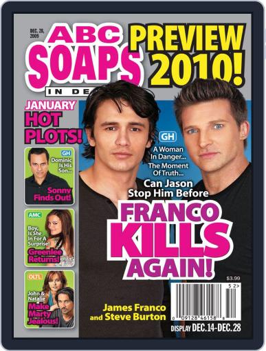 ABC Soaps In Depth December 10th, 2009 Digital Back Issue Cover