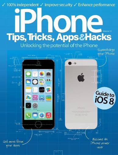 iPhone Tips, Tricks, Apps & Hacks August 6th, 2014 Digital Back Issue Cover