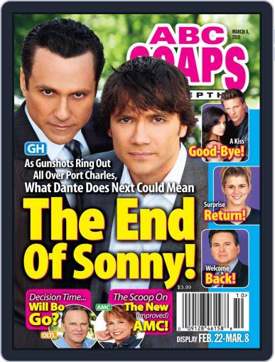 ABC Soaps In Depth February 18th, 2010 Digital Back Issue Cover
