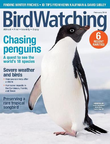 BirdWatching January 1st, 2018 Digital Back Issue Cover