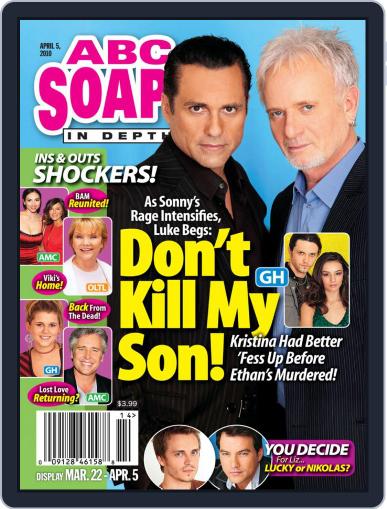 ABC Soaps In Depth March 18th, 2010 Digital Back Issue Cover