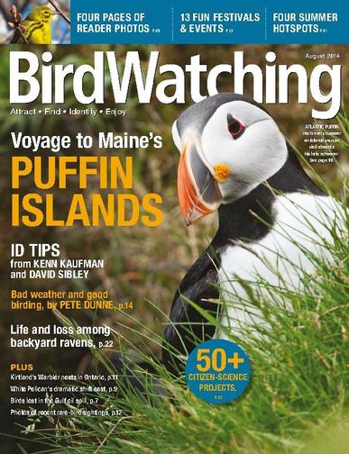 BirdWatching June 19th, 2014 Digital Back Issue Cover