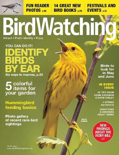 BirdWatching April 21st, 2012 Digital Back Issue Cover