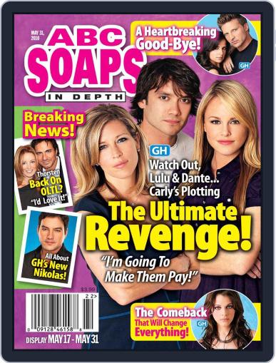 ABC Soaps In Depth May 13th, 2010 Digital Back Issue Cover