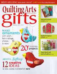 Quilting Arts Holiday Magazine (Digital) Subscription                    October 28th, 2011 Issue