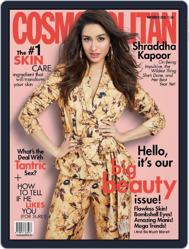 Cosmopolitan India November 1st, 2019 Digital Back Issue Cover