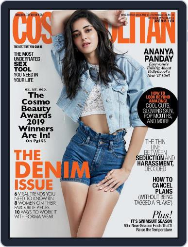 Cosmopolitan India June 1st, 2019 Digital Back Issue Cover