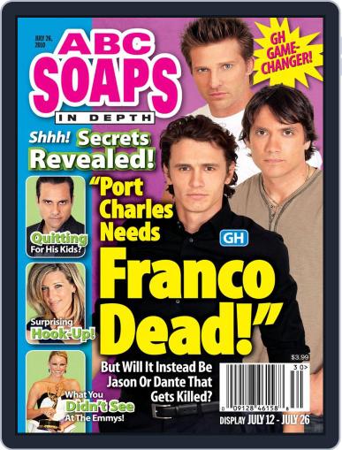 ABC Soaps In Depth July 8th, 2010 Digital Back Issue Cover