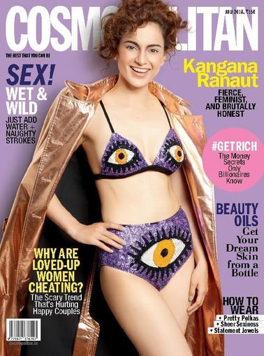 Cosmopolitan India July 1st, 2018 Digital Back Issue Cover