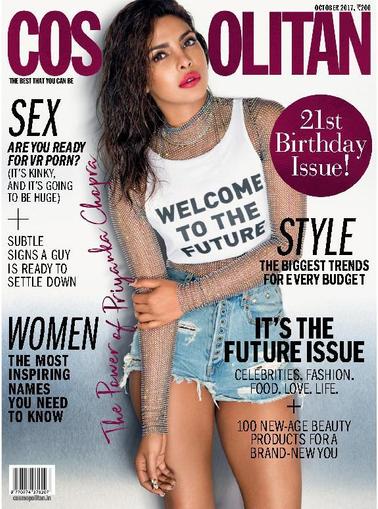 Cosmopolitan India October 1st, 2017 Digital Back Issue Cover