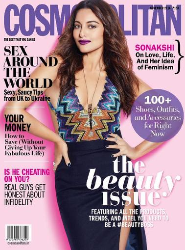 Cosmopolitan India November 1st, 2016 Digital Back Issue Cover