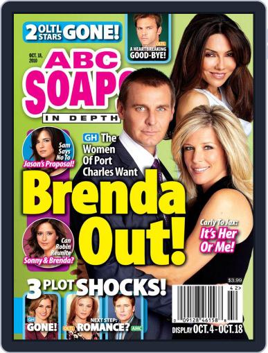 ABC Soaps In Depth September 28th, 2010 Digital Back Issue Cover