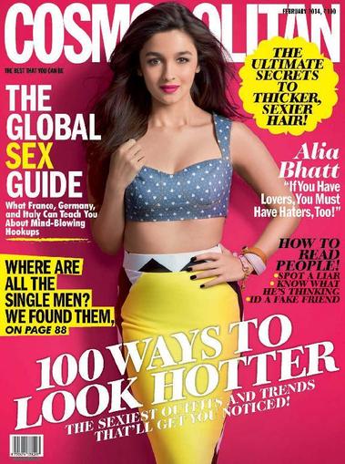 Cosmopolitan India February 12th, 2014 Digital Back Issue Cover