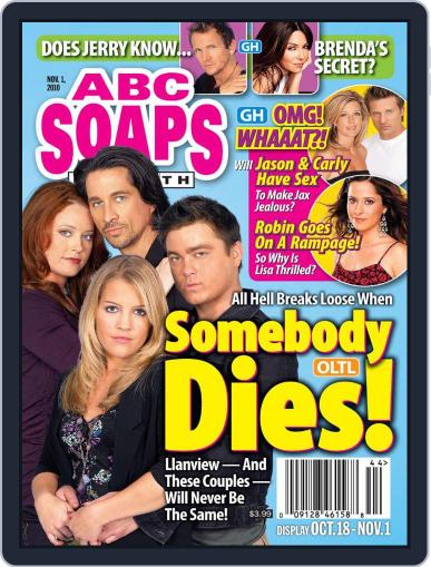 ABC Soaps In Depth October 14th, 2010 Digital Back Issue Cover