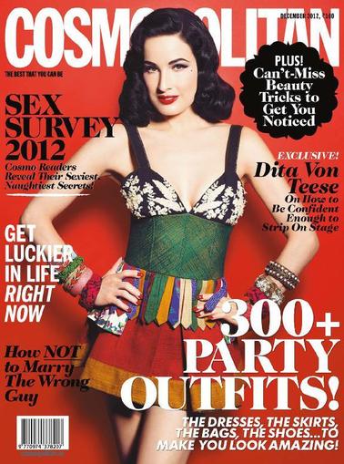 Cosmopolitan India December 17th, 2012 Digital Back Issue Cover