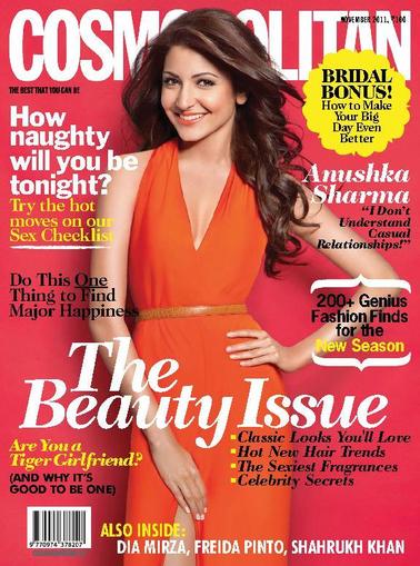 Cosmopolitan India November 23rd, 2011 Digital Back Issue Cover