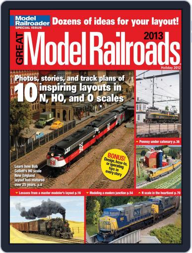 Great Model Railroads October 1st, 2012 Digital Back Issue Cover