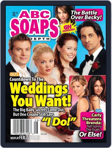 ABC Soaps In Depth February 3rd, 2011 Digital Back Issue Cover