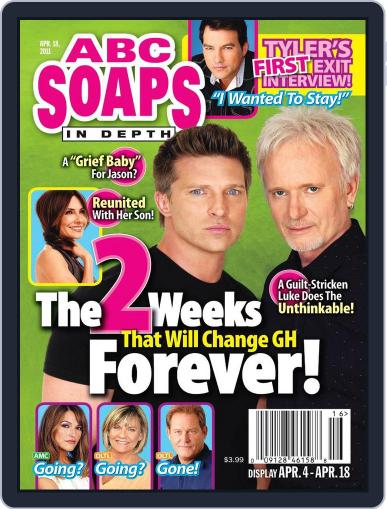 ABC Soaps In Depth March 31st, 2011 Digital Back Issue Cover