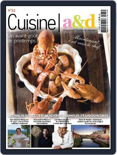 Cuisine A&D February 2nd, 2015 Digital Back Issue Cover