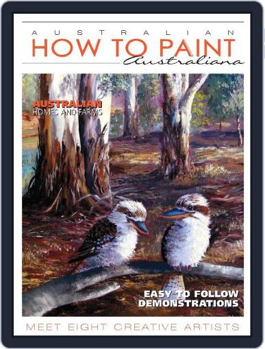 Australian How To Paint April 1st, 2023 Digital Back Issue Cover