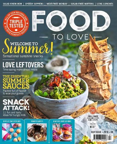 Food To Love July 1st, 2018 Digital Back Issue Cover