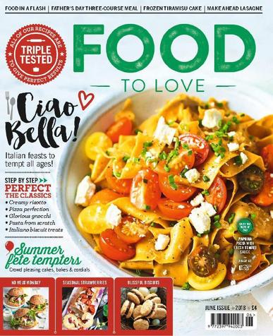 Food To Love June 1st, 2018 Digital Back Issue Cover