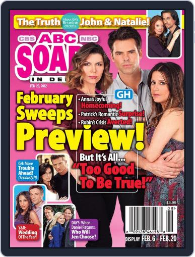 ABC Soaps In Depth February 2nd, 2012 Digital Back Issue Cover