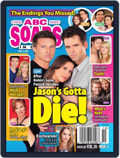 ABC Soaps In Depth February 16th, 2012 Digital Back Issue Cover