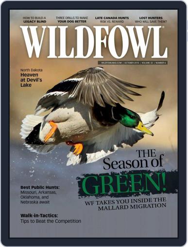 Wildfowl October 1st, 2018 Digital Back Issue Cover