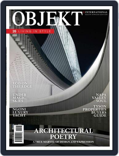 OBJEKT South Africa April 1st, 2019 Digital Back Issue Cover