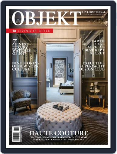 OBJEKT South Africa April 1st, 2017 Digital Back Issue Cover