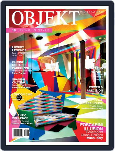 OBJEKT South Africa October 1st, 2016 Digital Back Issue Cover