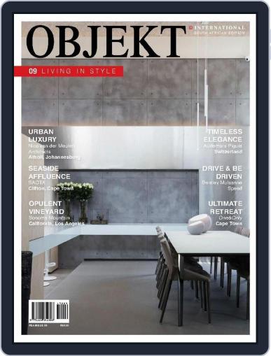 OBJEKT South Africa December 31st, 2014 Digital Back Issue Cover