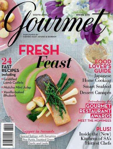 Condè Nast House & Garden Gourmet September 1st, 2016 Digital Back Issue Cover