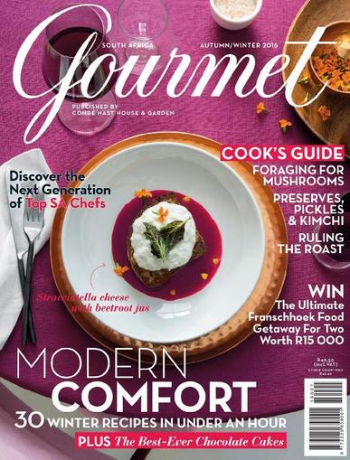 Condè Nast House & Garden Gourmet May 4th, 2016 Digital Back Issue Cover