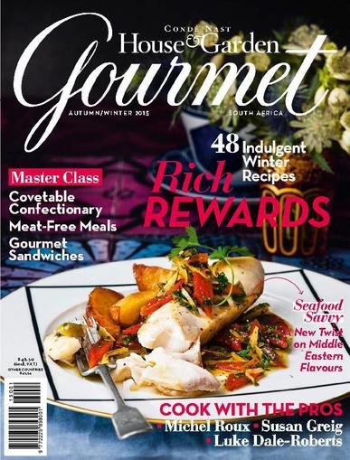 Condè Nast House & Garden Gourmet May 26th, 2015 Digital Back Issue Cover