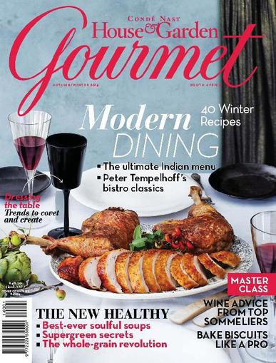 Condè Nast House & Garden Gourmet April 30th, 2014 Digital Back Issue Cover
