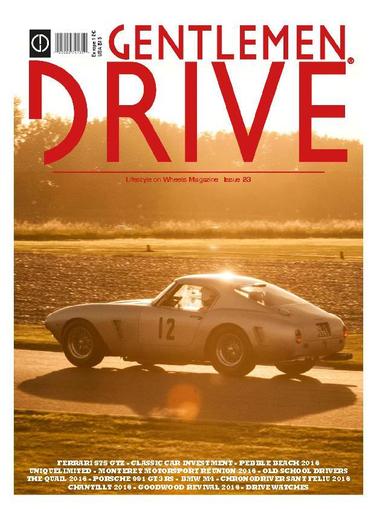 Gentlemen Drive November 1st, 2016 Digital Back Issue Cover