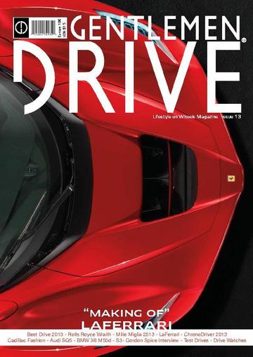 Gentlemen Drive January 10th, 2014 Digital Back Issue Cover
