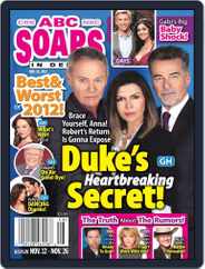 ABC Soaps In Depth (Digital) Subscription                    November 8th, 2012 Issue