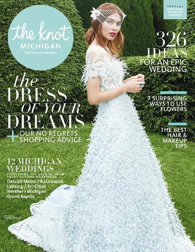 The Knot Michigan Weddings January 1st, 2018 Digital Back Issue Cover