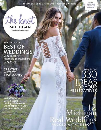 The Knot Michigan Weddings April 1st, 2017 Digital Back Issue Cover